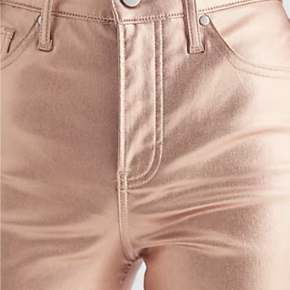 Express Womens High Waisted Modern Straight Jeans. Size 6R. New. - Picture 8 of 12